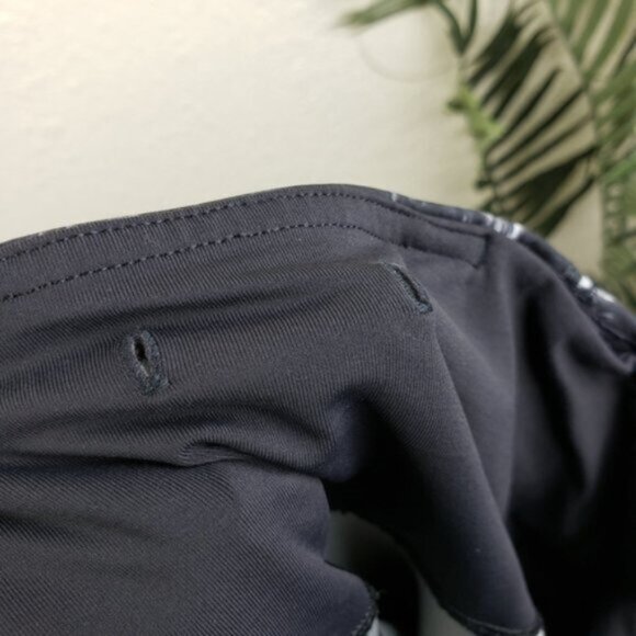 Lululemon Runday Crop *Full-On Luxtreme Leggings Arsenal Ambient Grey Black sz 4 - Picture 8 of 16